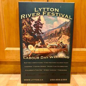 Lytton River Festival Board Sign